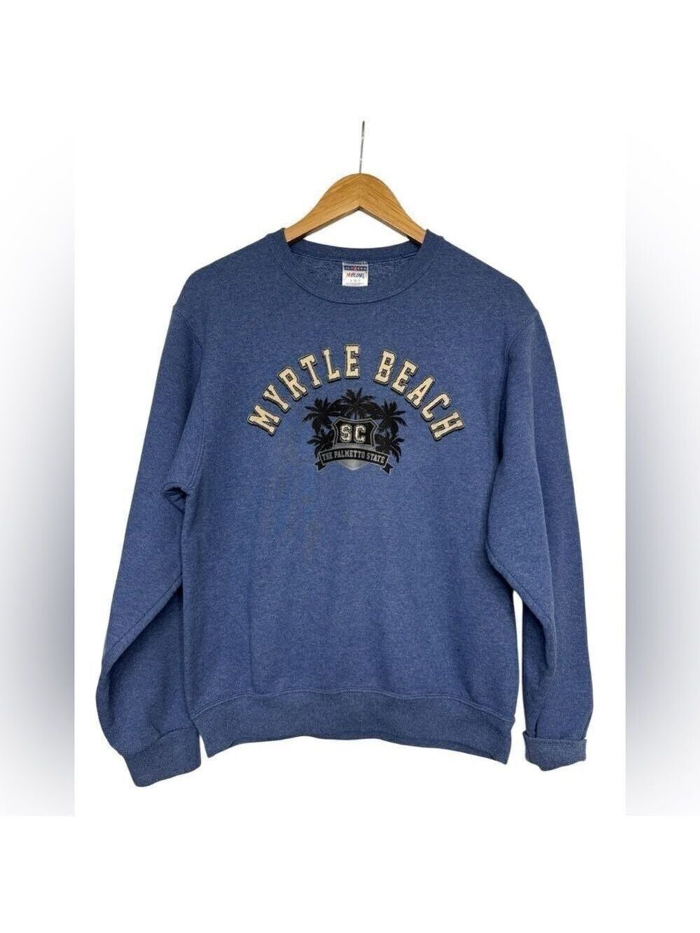 Myrtle Beach SC Crewneck Sweatshirt Y2K Unisex Small